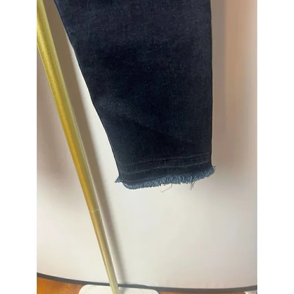 Veronica Beard Debbie Skinny Mustard Stripe Jeans Sz. 24 - Image 6
