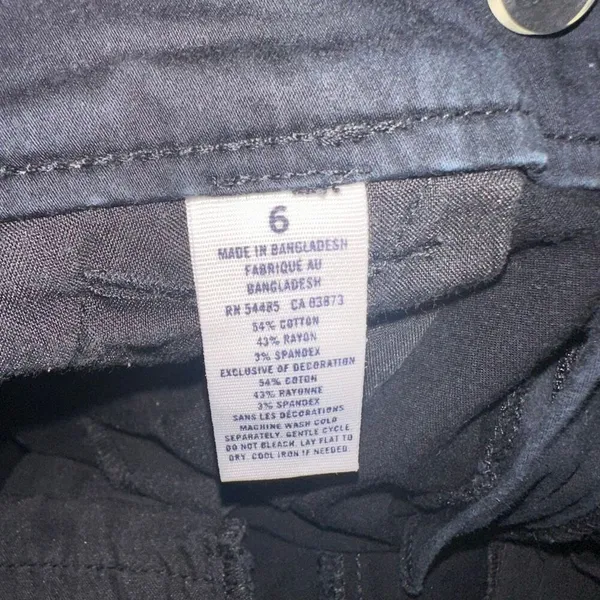 American Eagle 6 stretch black normcore basic shorts - Image 3