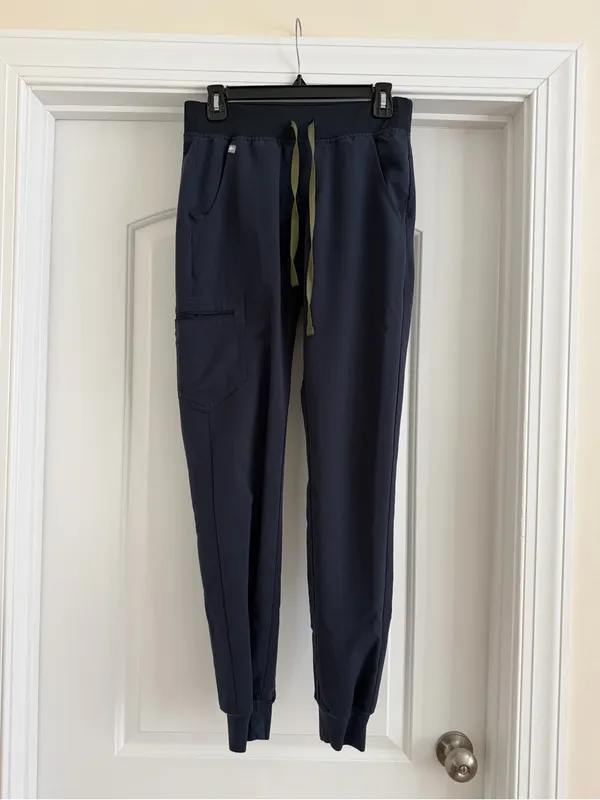 Figs Navy Jogger Pants greey size S/T - Image 2