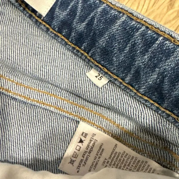 Aritzia Denim Forum Jeans size 25 Blue - Image 3