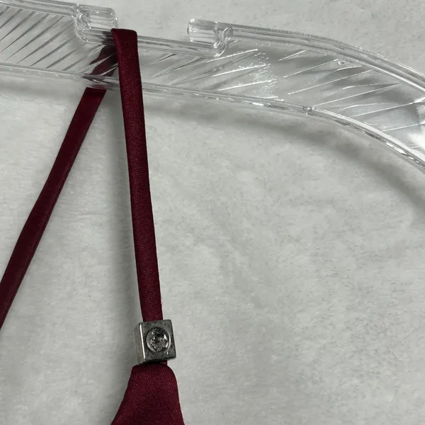 Alfred Angelo Burgundy Satin Open‎ Back Bow Maxi Dress Gown Prom Juniors 5/6 - Image 6