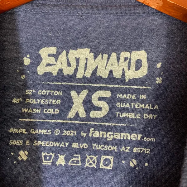 Eastward Fangamer Graphic T-Shirt Womens XS Heather‎ Navy Blue John Sam Pixpil - Image 2