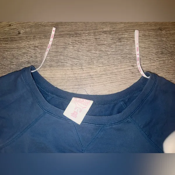 Victoria’s Secret OLD PINK Early 2000’s University of PINK MINI Sweatshirt Dress - Image 5