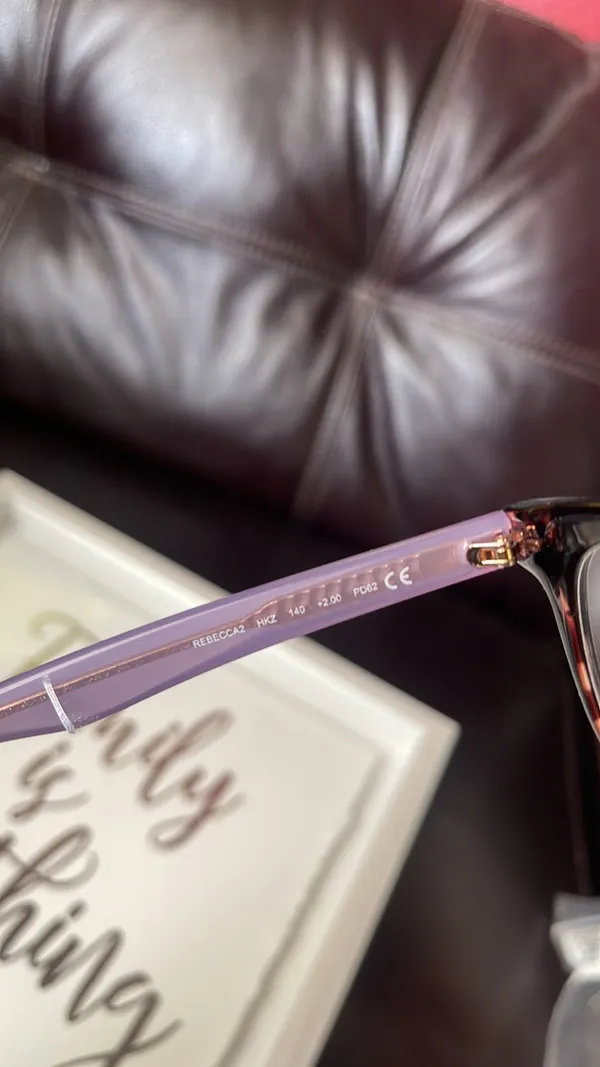 Kate Spade Rebecca 49mm Reading Glasses Light Havana strength 1.5 and 2.0 avail - Image 9