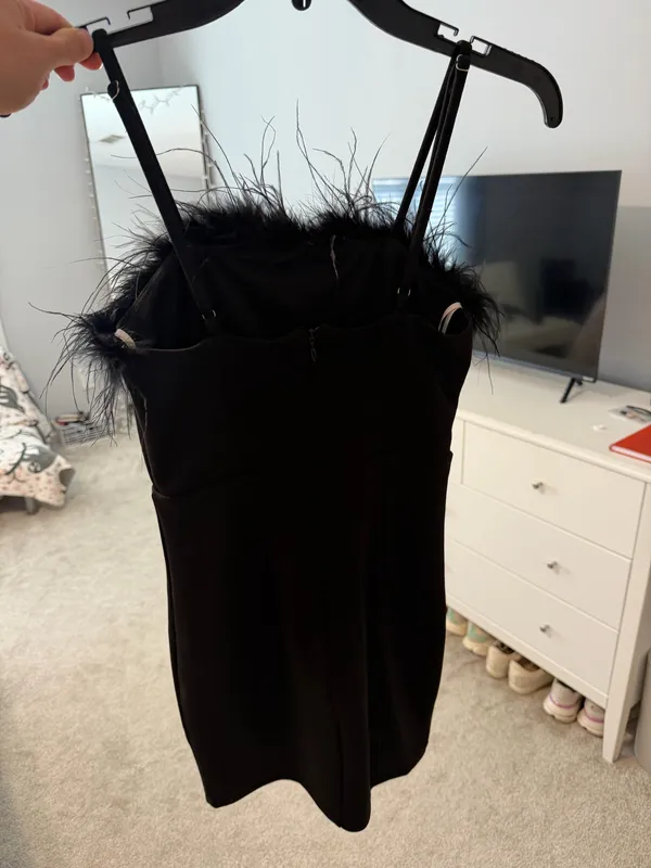 Lulus Mini Black Dress - Image 2