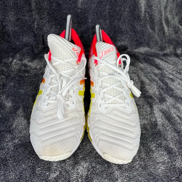 Asics Gel Quantum 360 Women's US 9 White/Sour Yuzu Running Shoes - Image 2
