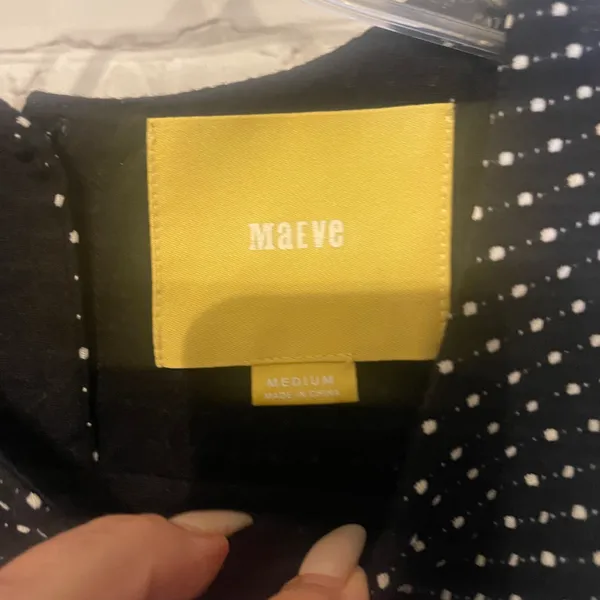 Maeve Polka Dot Dress, M - Image 3