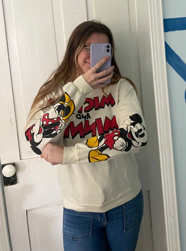 mickey and Minnie sweater shirt - Image 2