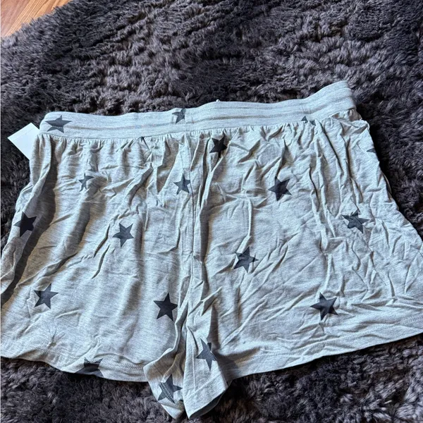 Jenni Gray Star Lounge Shorts Size L - Image 4