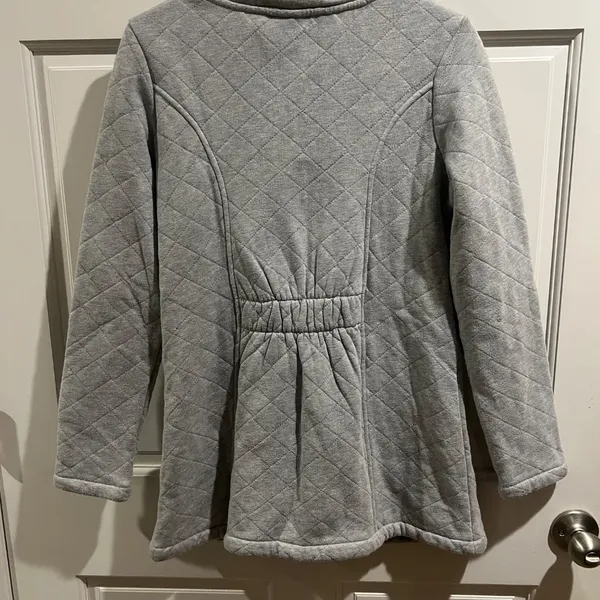 The North Face Light Grey Caroluna Fleece Jacket size small Coats - Image 5