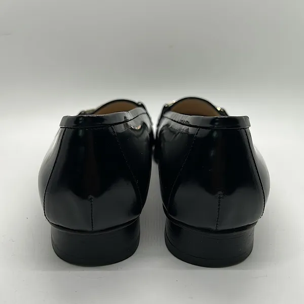 Christian Dior Authentic Black Leather Buckle Loafer Dress Shoes **Sz 36/Sz 6** - Image 7