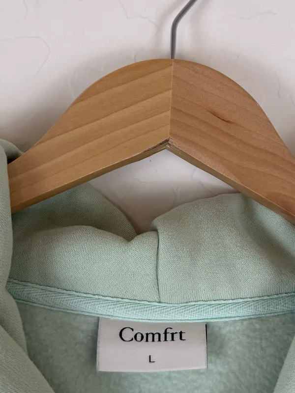COMFRT Pastel Mega Hoodie and Pants Sweat Set in Mint Green - Image 8