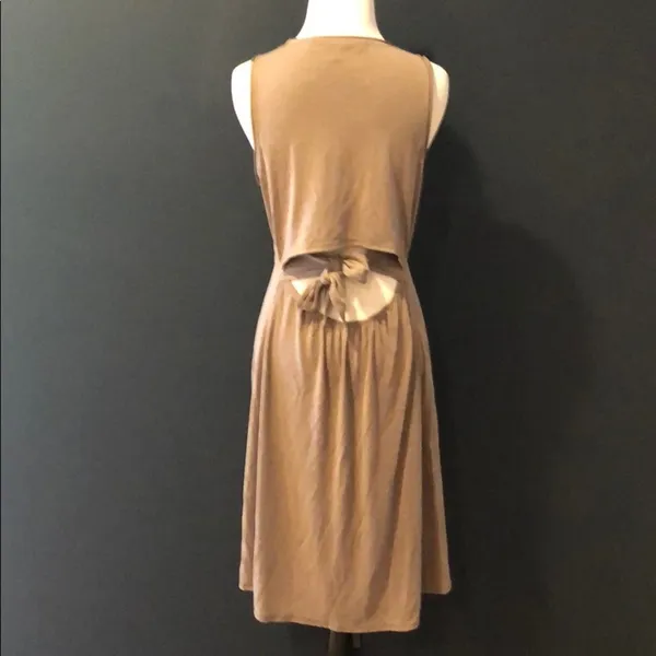 RACHEL Rachel Roy Driftwood Tie Back Cutout High Low Dress M NWT - Image 5