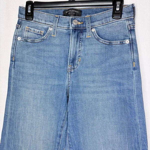 Banana Republic Wide Leg Crop Jeans - Image 6