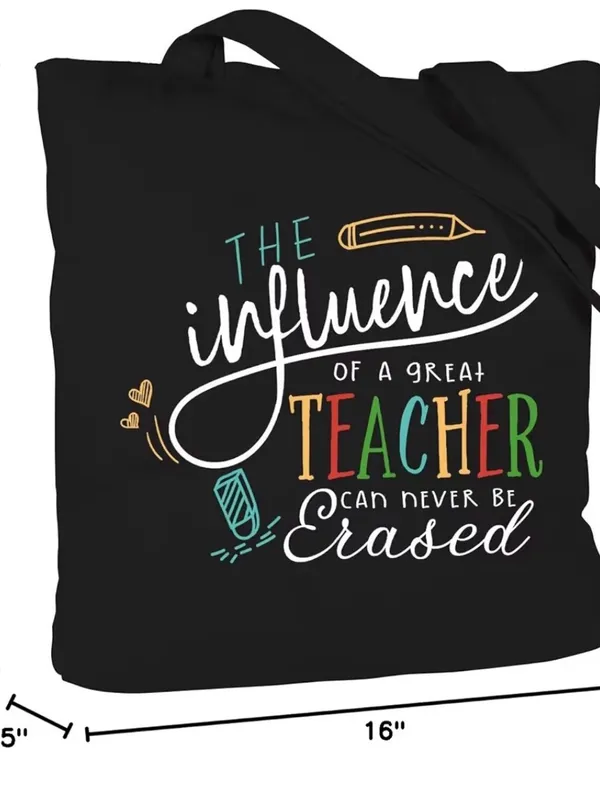 Teacher Influence Graphic Tote - Image 3