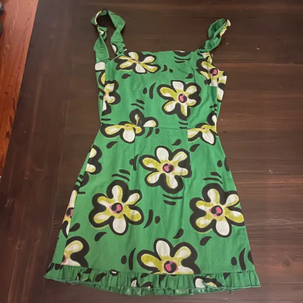 Retro Floral Dress - Image 2
