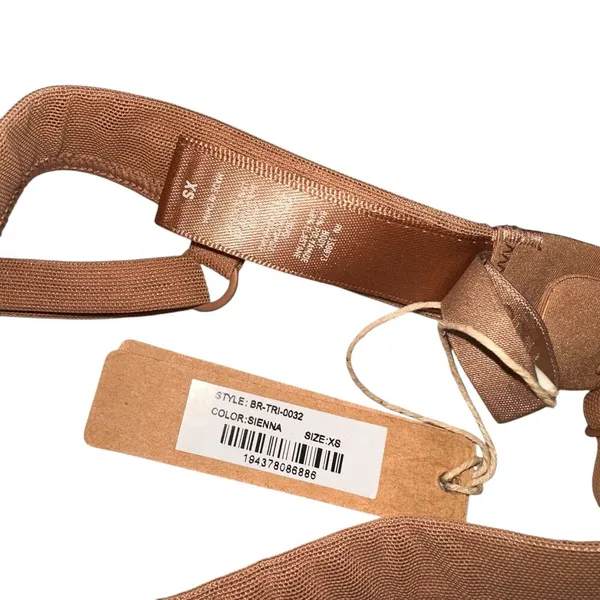 Skims Fits Everybody Triangle Bralette Sienna Bra New with tags Size XS - Image 3