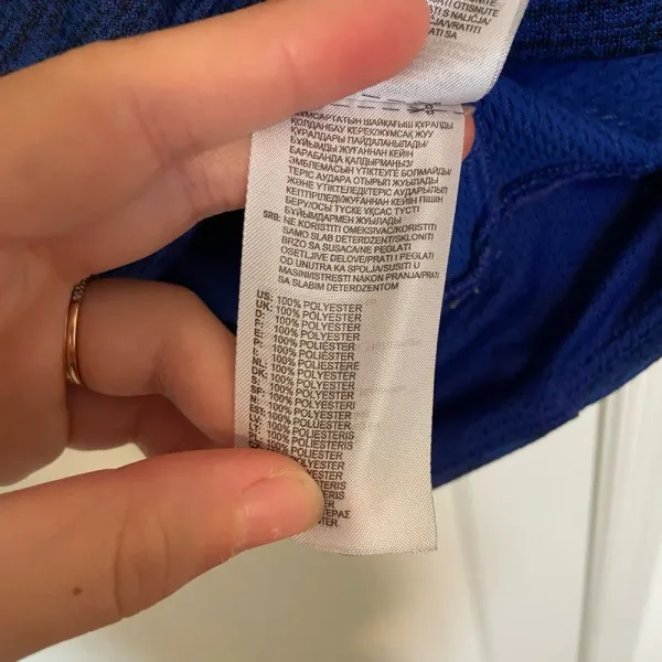 EUC | Adidas women’s dark‎ blue black climawarm logo active hoodie — small - Image 5