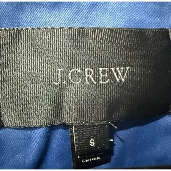 J.Crew Relaxed Navy Boyfriend‎ Field Jacket ASO Anastasia Steele Fifty Shades SM - Image 6