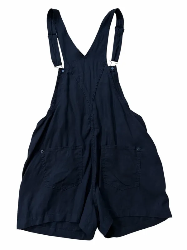 TNA Aritzia Sentyu Black Overalls Romper - Image 2