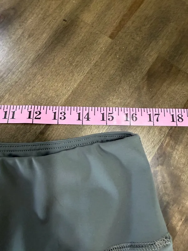 Women's Khaki Green Color Pull On Cargo Style Yoga Pant Size XXL #260855 - Image 6