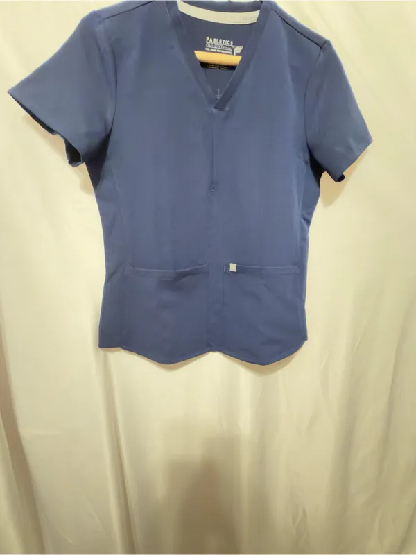 Fabletics Navy Scrub Top Size XXS New! - Image 7