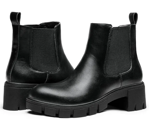 New Sz 9 Vepose 9607 Chelsea Ankle Boots Pull-On Booties for Women - Image 8