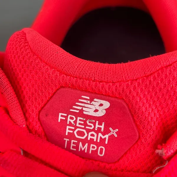 New Balance Fresh Foam Tempo Neo Flame Red Orange Running Shoes WTMPOCP Womens 8 - Image 9