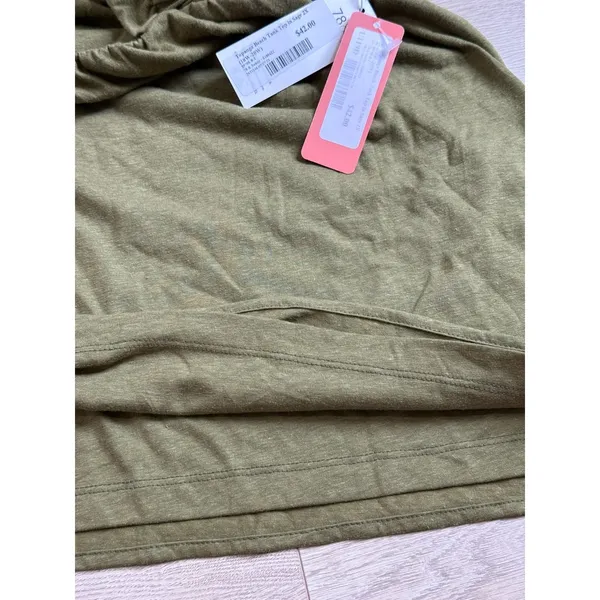 NWT 78 & Sunny Tank Top womens 2X SAGE‎ green Topanga Beach tank ruffle straps - Image 6