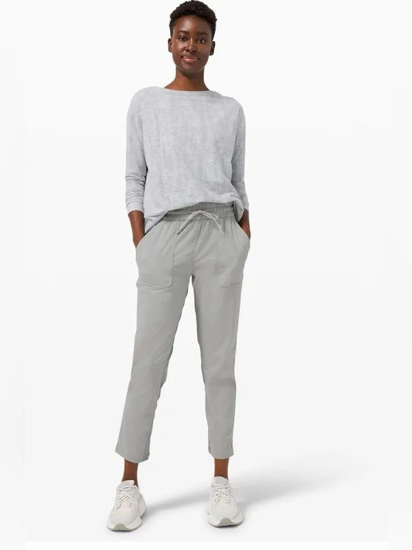 Lululemon Beyond the Studio Pant Slim Rhino Grey Size 10 - Image 5