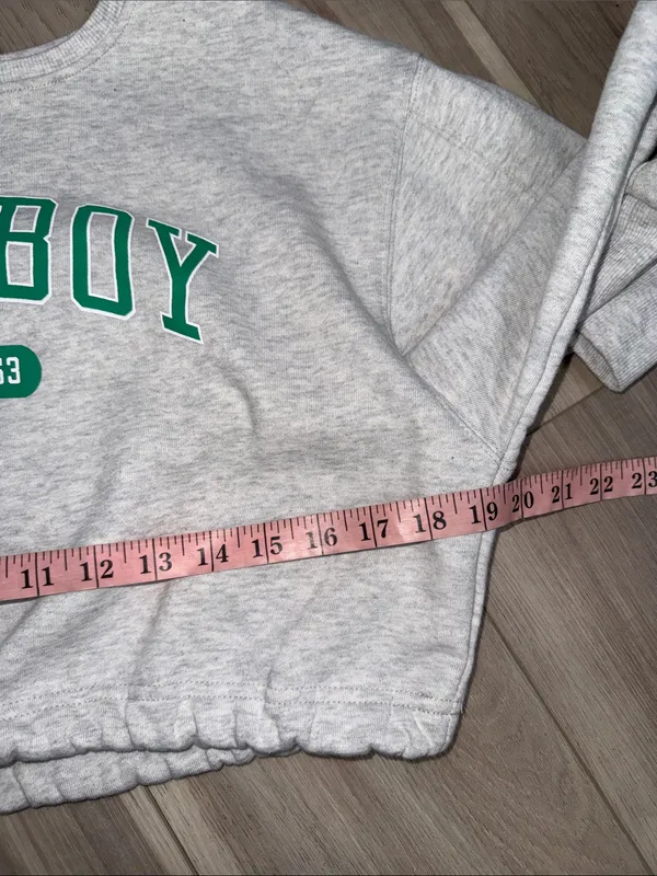 Pacsun x playboy crew neck sweatshirt cinched sweatshirt size medium - Image 7