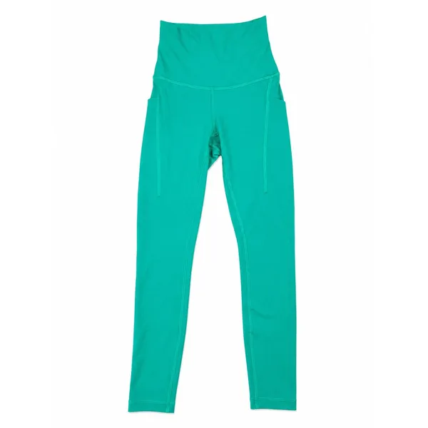 Lululemon Wunder Train High Rise Tight 25" Pocket Raceway Green Leggings Size 0 - Image 5