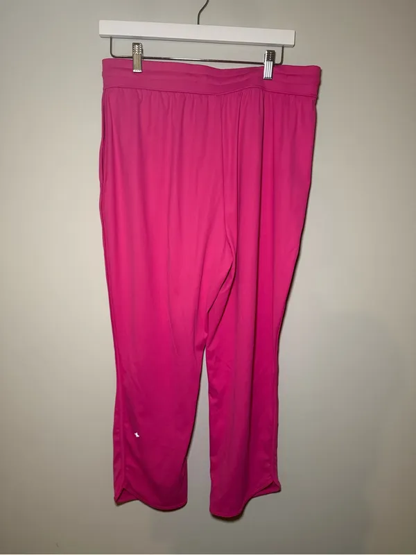 Halara Pink Drawstring Athletic Joggers Women’s L - Image 5