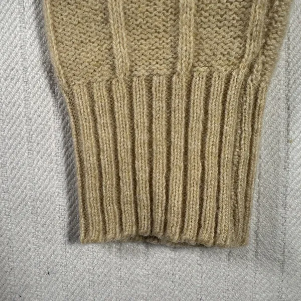 Vintage Tami Women’s Small Yellow Rib Knit Quarter Zip Mock Neck Sweater - Image 11