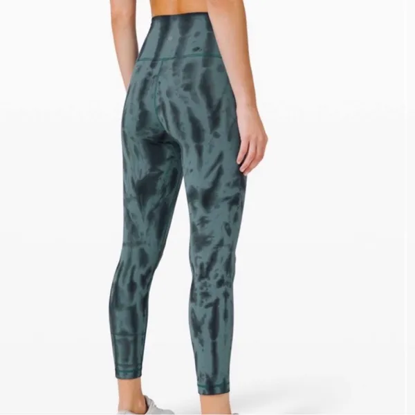 lululemon athletica Blue Tie-Dye Leggings - Image 2