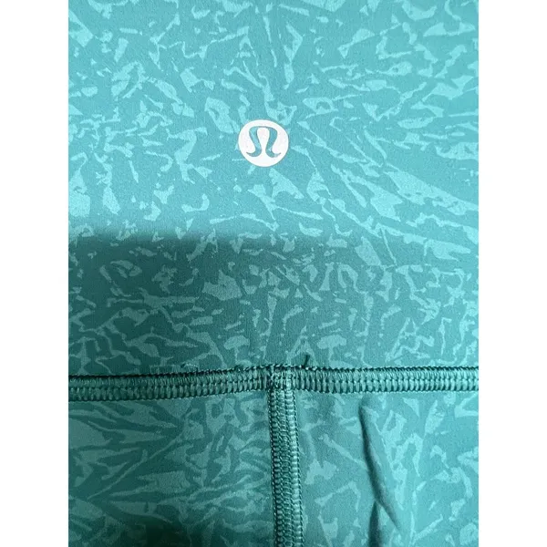 Lululemon Wunder Train High-Rise Tight 25” Crunch Teal Lagoon‎ Women’s Size 8 - Image 5