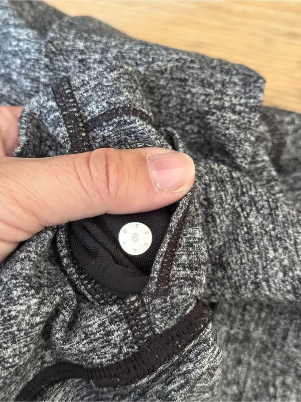 Lululemon gray high rise‎ stretch leggings - Image 2