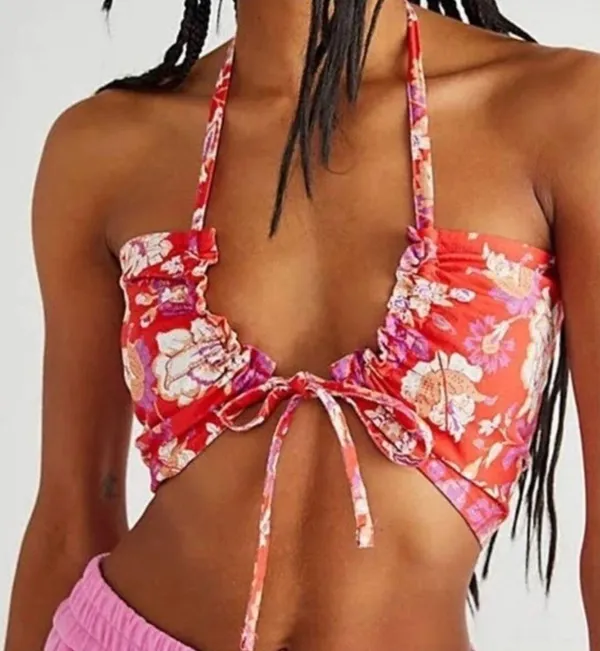 Free People NWOT Summer Of Love Convertible Bandeau Top - Image 3