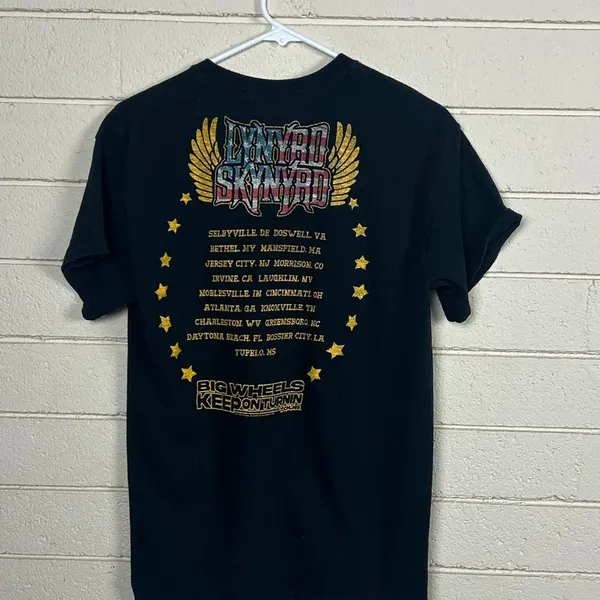 Lynyrd Skynyrd Black Band Tee size M - Image 2