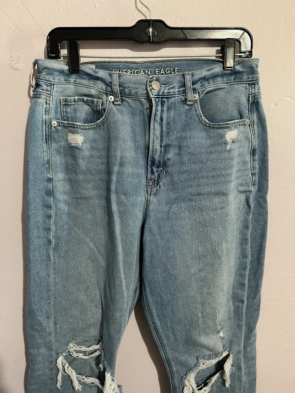 Mom Cropped Jeans Sz 8 - Image 3