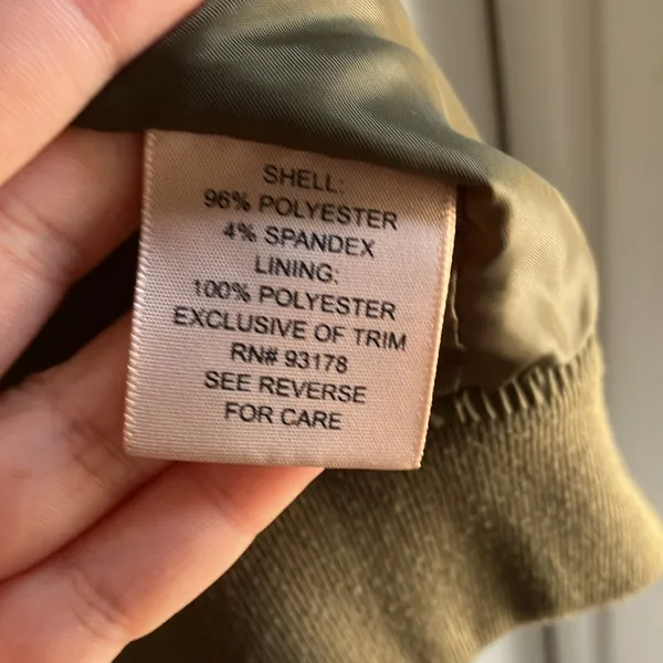 Philosophy Republic Clothing Petite Bomber Jacket PM khaki - Image 3