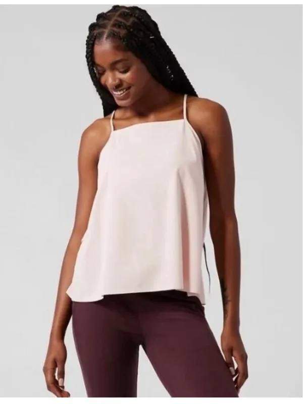 Athleta Hayes Pleated Tank Top Women’s Size S NWT Bright White - Image 12