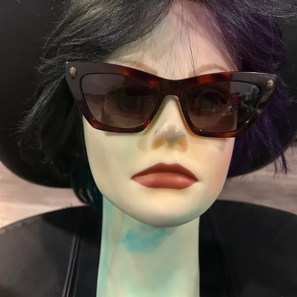 Kurt Geiger London Brown Cat-Eye Sunglasses - Image 3