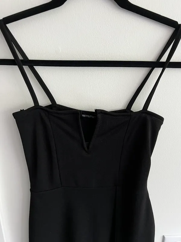 Pretty Little Thing NWT Black Mini Dress - Image 2
