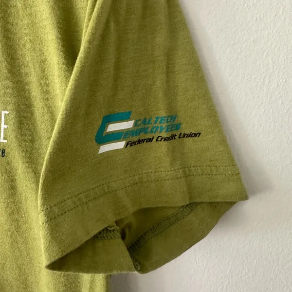 Bella+Canvas Caltech Green T-Shirt Size Medium - Image 8