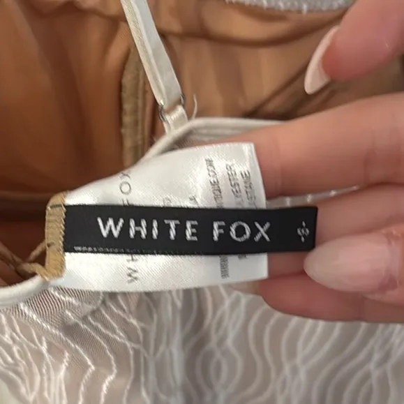 White Fox Boutique Bodysuit Mesh White  - Image 4