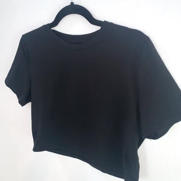 H&M Fitted Crop T-shirt - Image 4
