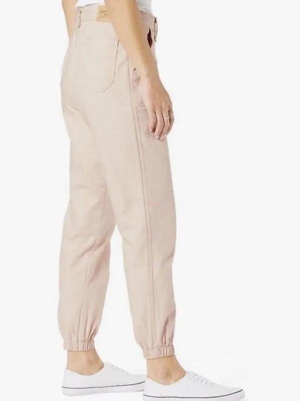Signature by Levi Strauss Pink Mid-Rise Slim Fit Everyday Jogger sz 28 - Image 2