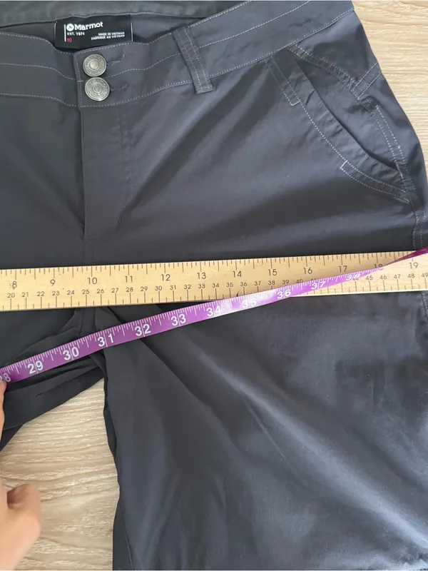 Marmot 10 Kodachrome Straight Pants Steel Grey Outdoor‎ Hike Travel Gorp - Image 7