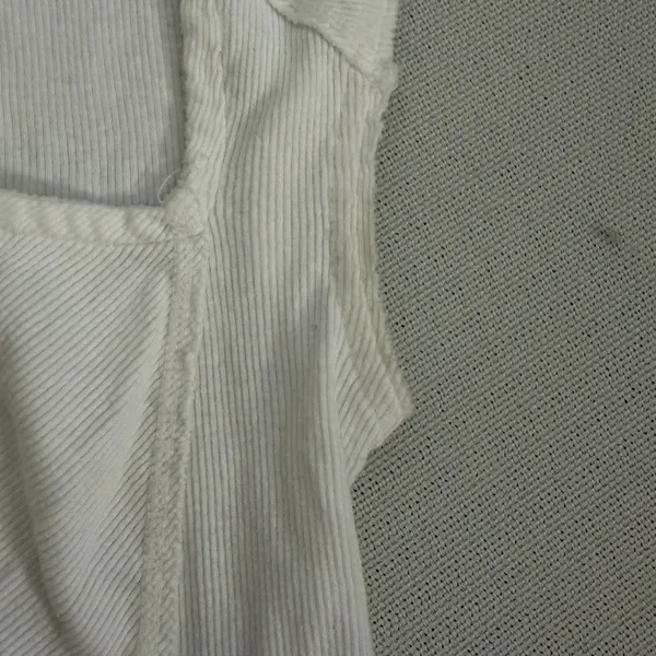 FP Movement white ribbed activewear top size XS - Image 3
